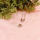 Sterling Silver Safety Pin Earrings (Gold + Silver)