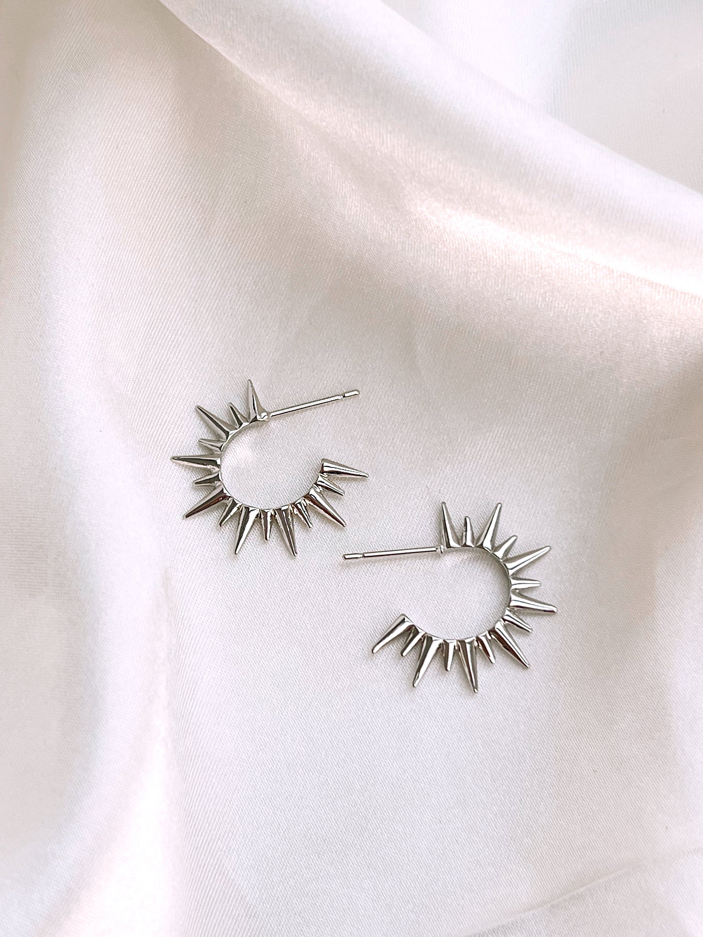 Sun Flare Hoops