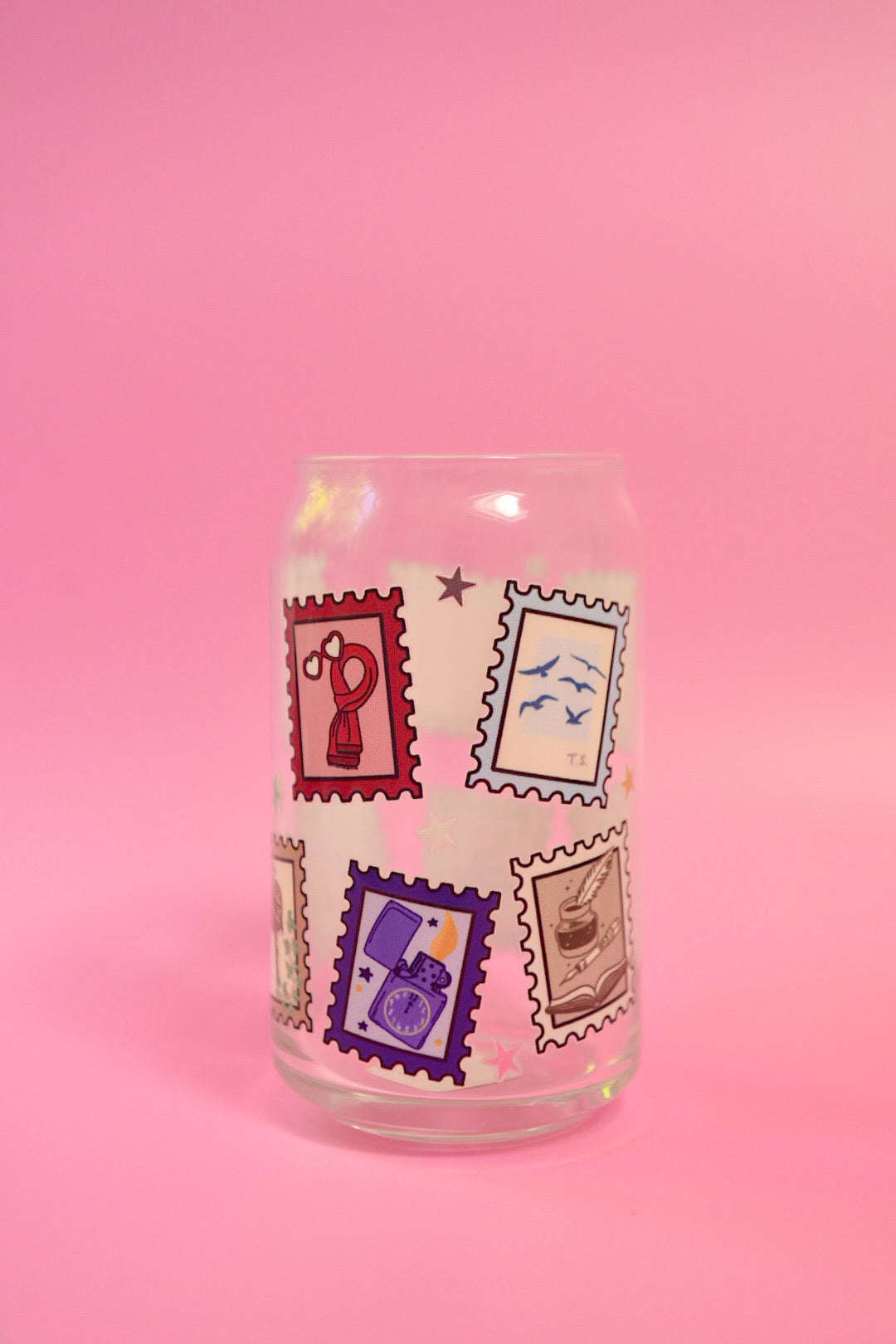TS Swiftie Discography Glass Cup