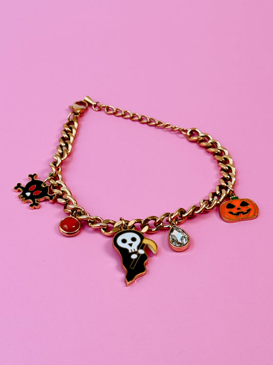 Halloweenie Charm Bracelet