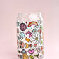 Cutesy Doodles Glass Cup