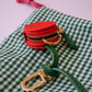 Cherry Trinket Jewelry Travel Case