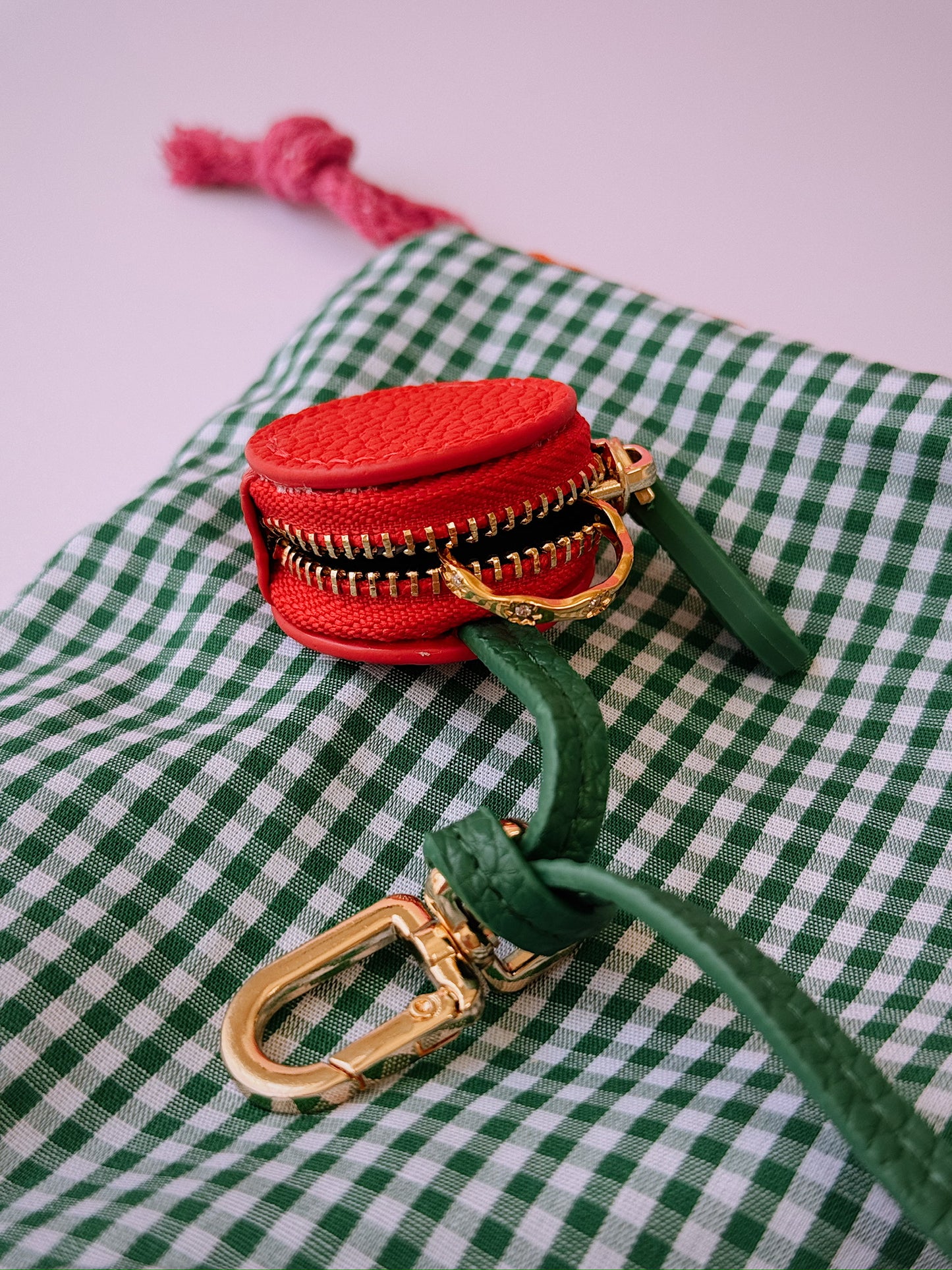 Cherry Trinket Jewelry Travel Case