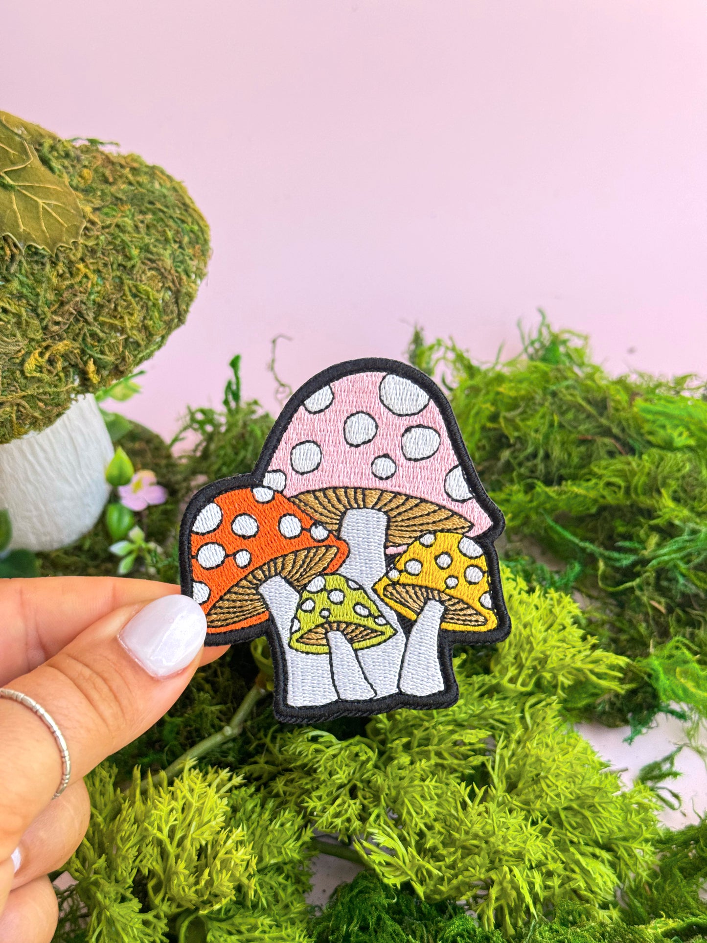 Mushroom (Iron-On) Patch