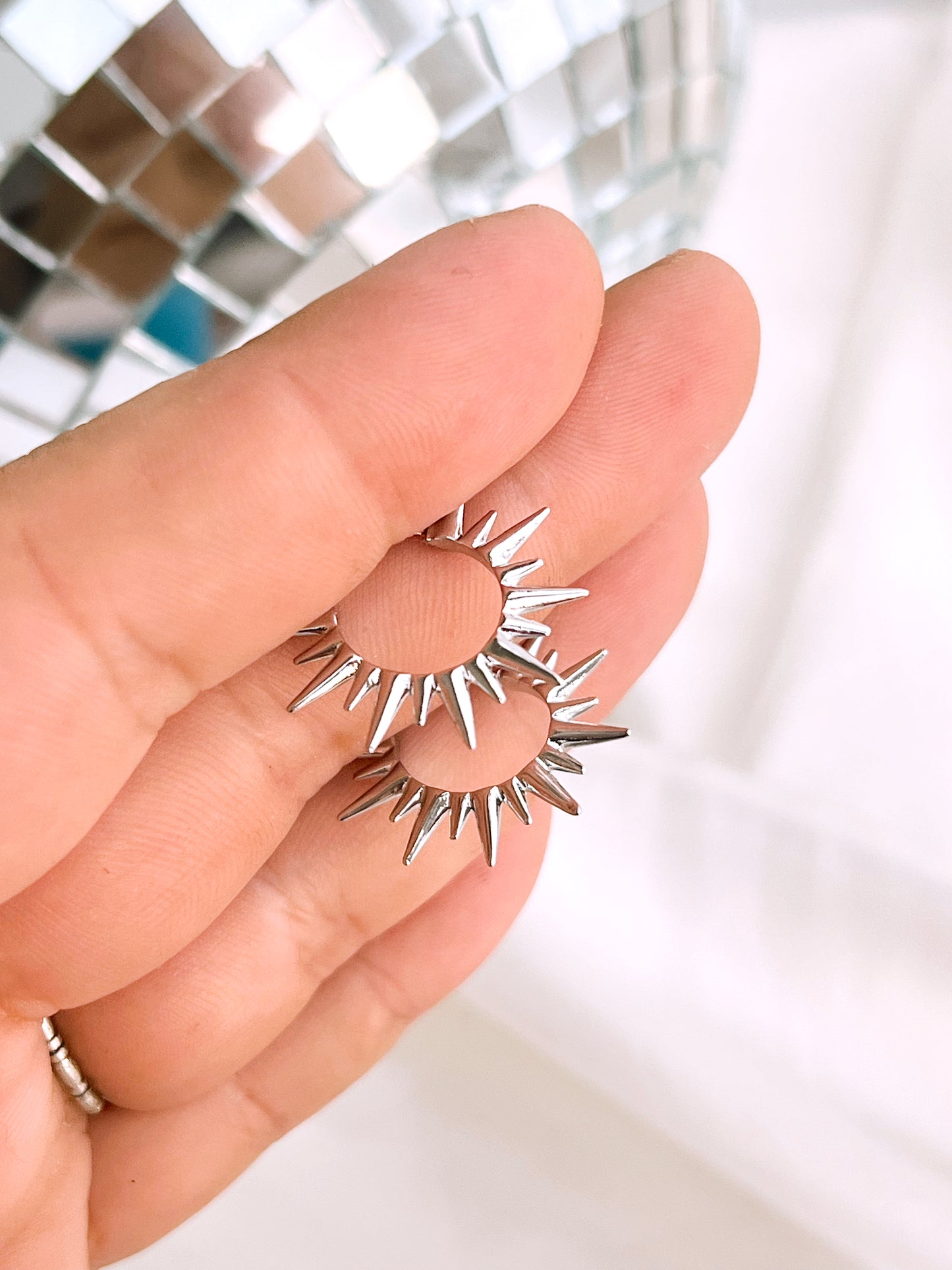 Sun Flare Hoops