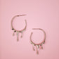 Honey Drip Hoops (Gold + Silver)