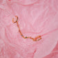 Gemmed Up Ear Cuff Connector Hoop