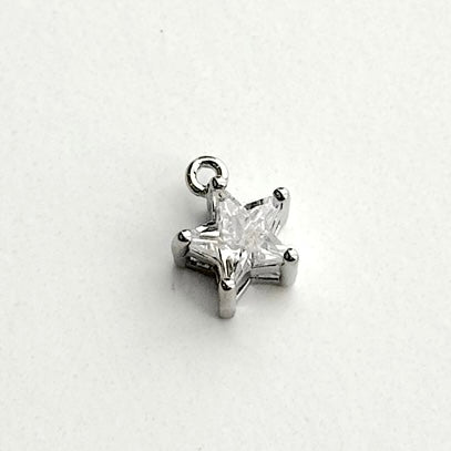 Sparkle Star Charm (Gold + Silver)