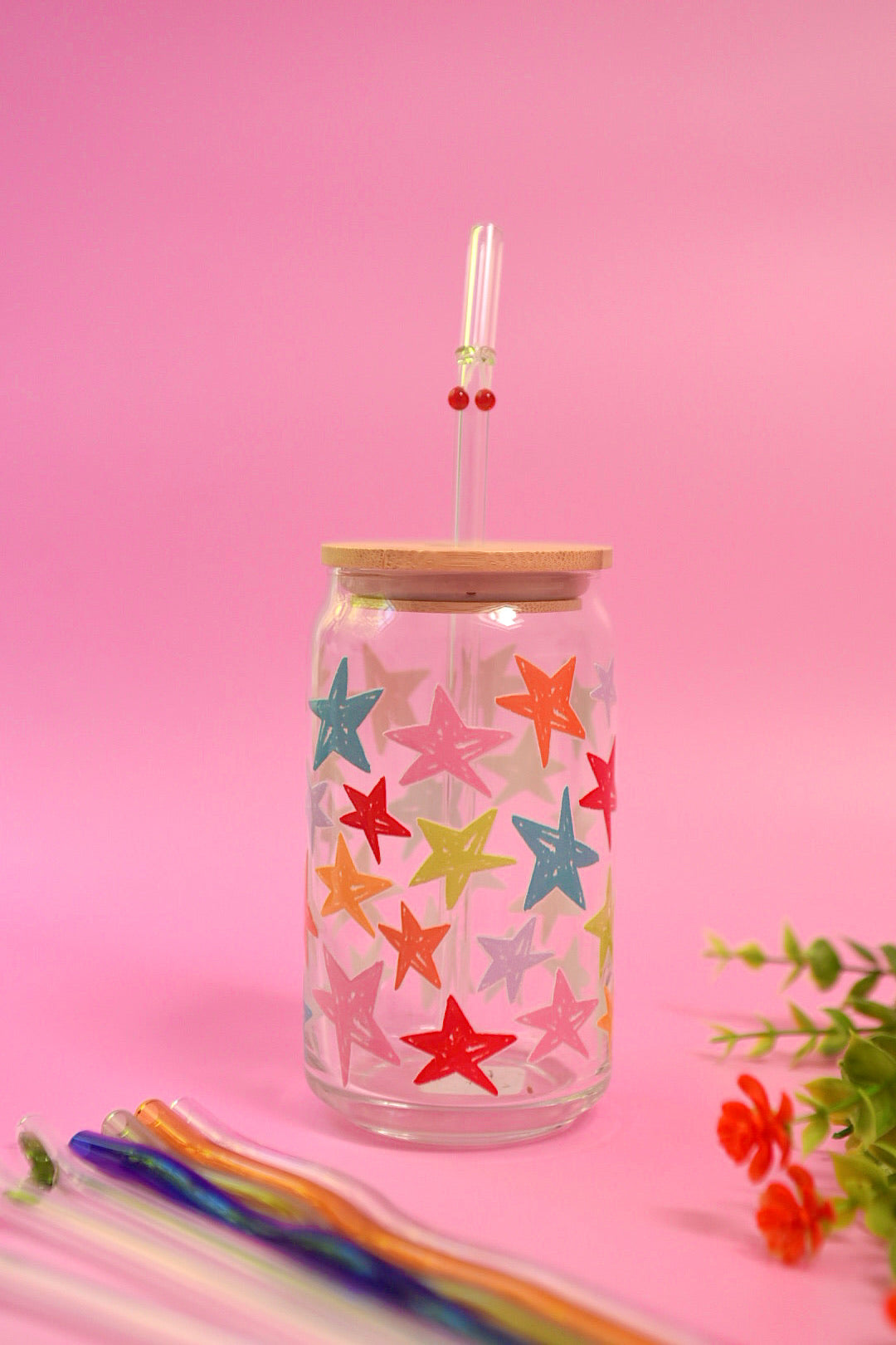 Starry Eyed Glass Cup