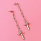 Silver Labyrinth Dangles