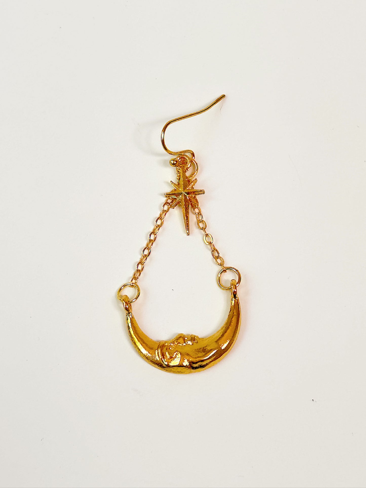 Lunar Charm Dangle Earrings
