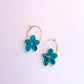 Jelly Flower Hoops