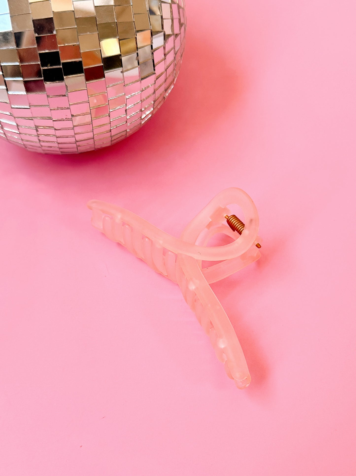 Matte Jelly Hair Claw Clip