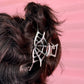 Spiderweb Metal Hair Claw