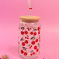Cherry Pie Glass Cup