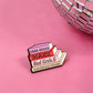 Bookish Enamel Pin