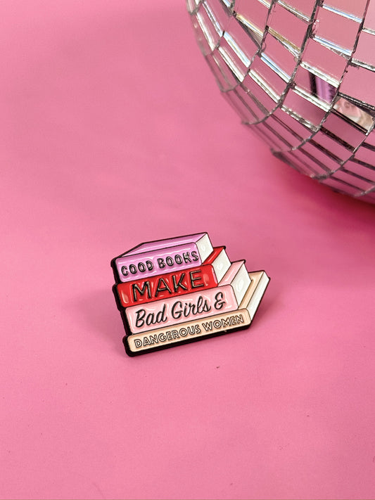 Bookish Enamel Pin