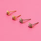 Sparkle Aster Star Studs (Gold + Silver)