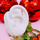 Dew Drop Flat-Back Stud (Single or Pair!)