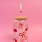 2 Sweet 4 U Cherry Bows Glass Cup