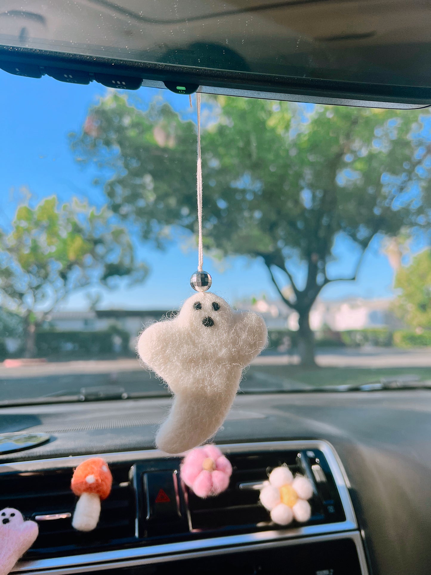 Felt Ghost Car Hanger