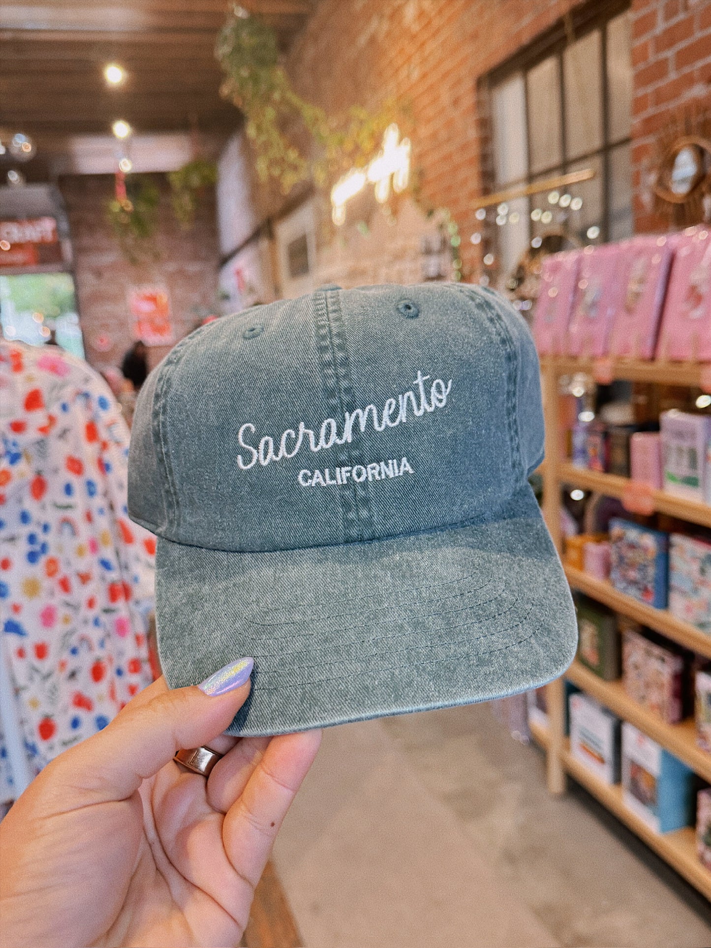 Sacramento Embroidered Hat (2 Color Options)