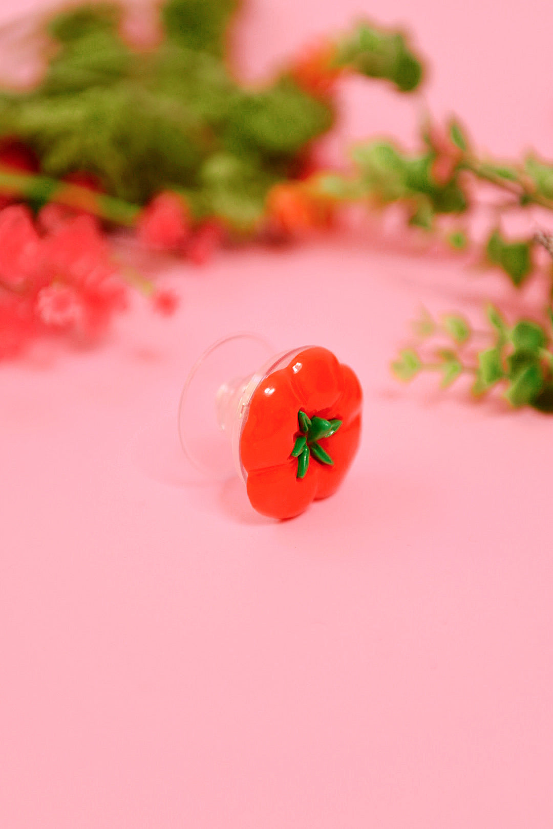 Tomato Phone & E-Reader Grip