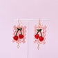 Cherry Stamp Dangles