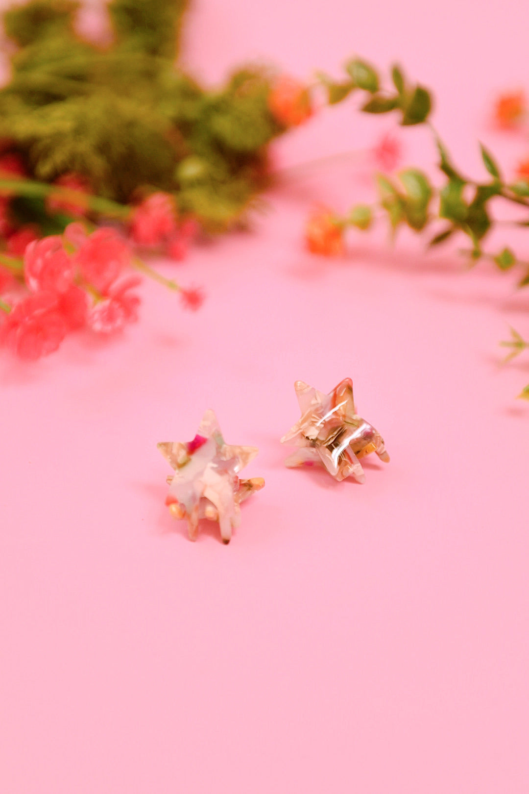 Mini Star Hair Clip Set