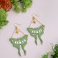 Sage Green Moth Dangles