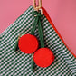 Cherry Trinket Jewelry Travel Case