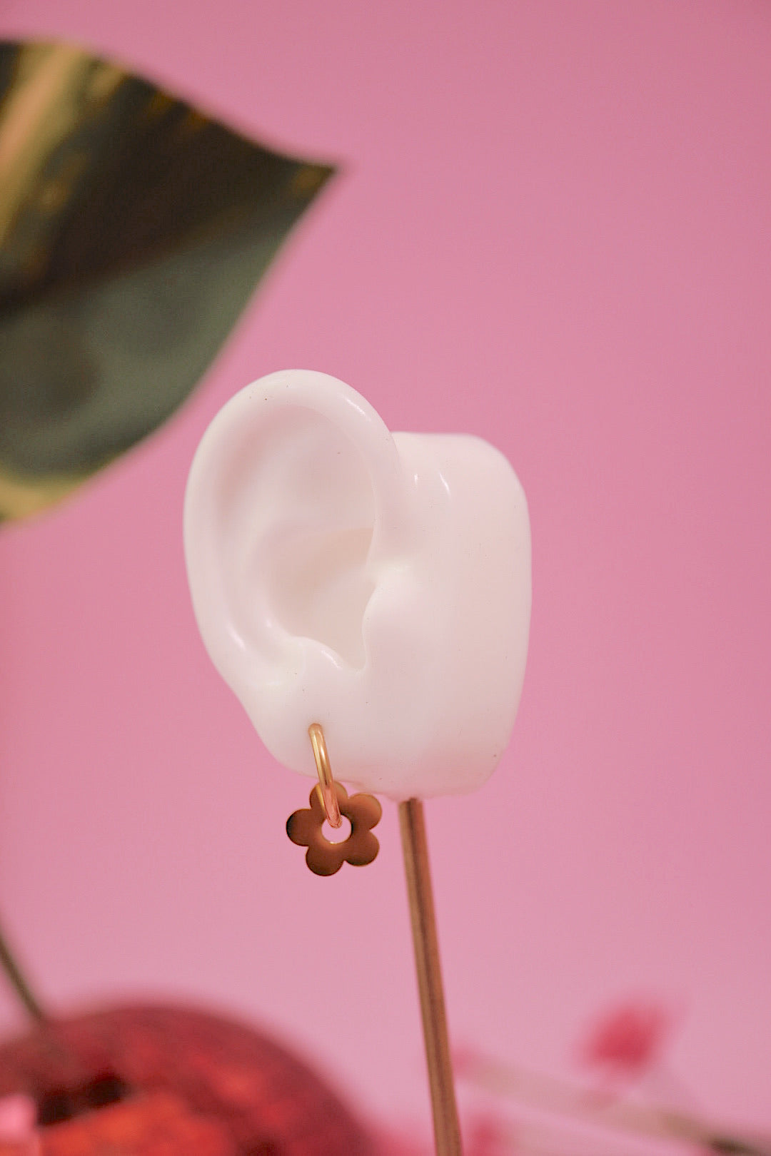 Girly Pop Daisy Hoops (Gold + Silver)