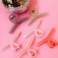 Matte Jelly Hair Claw Clip