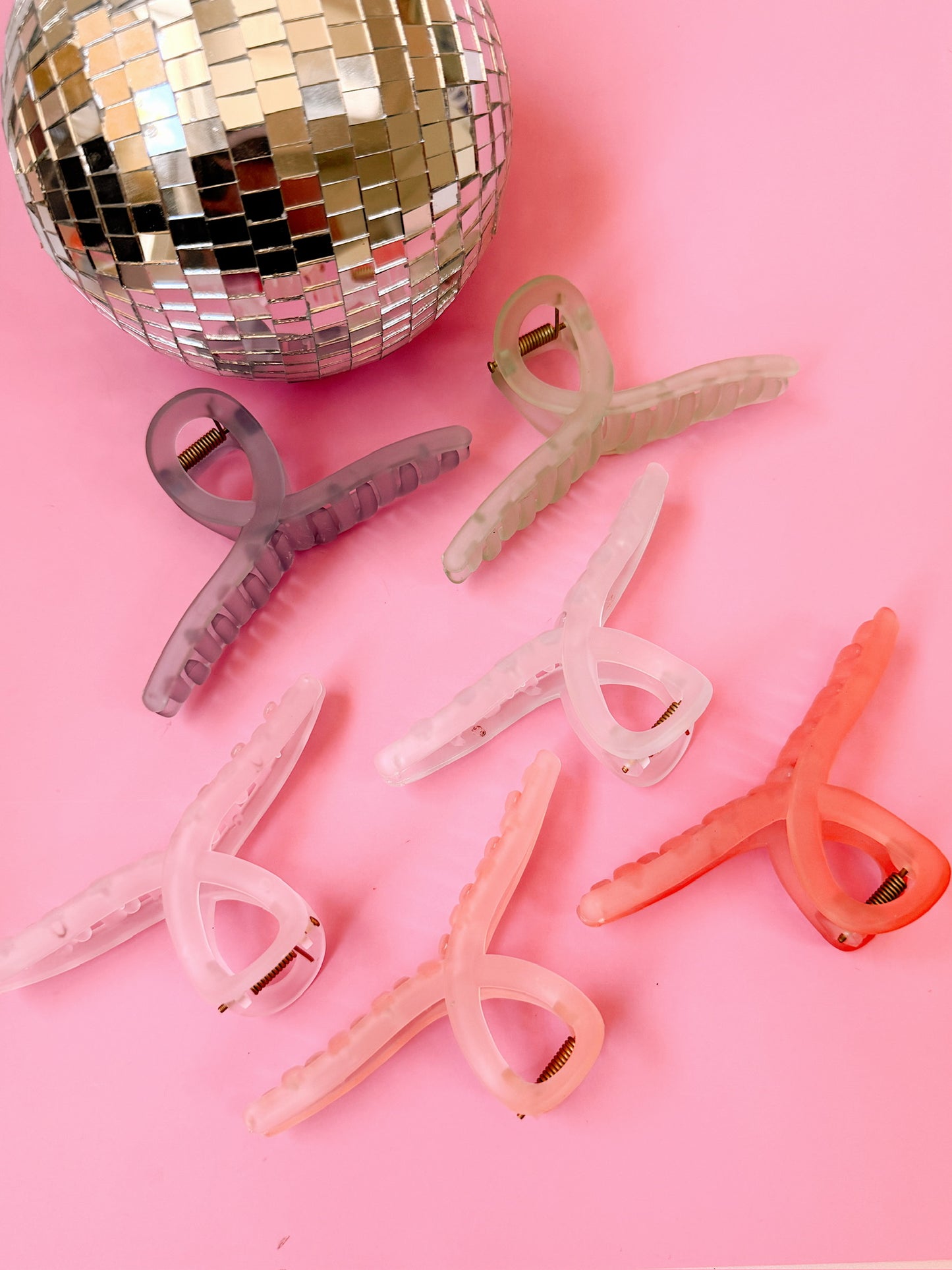 Matte Jelly Hair Claw Clip