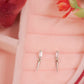 Jewel & Spike Studs (Gold + Silver)