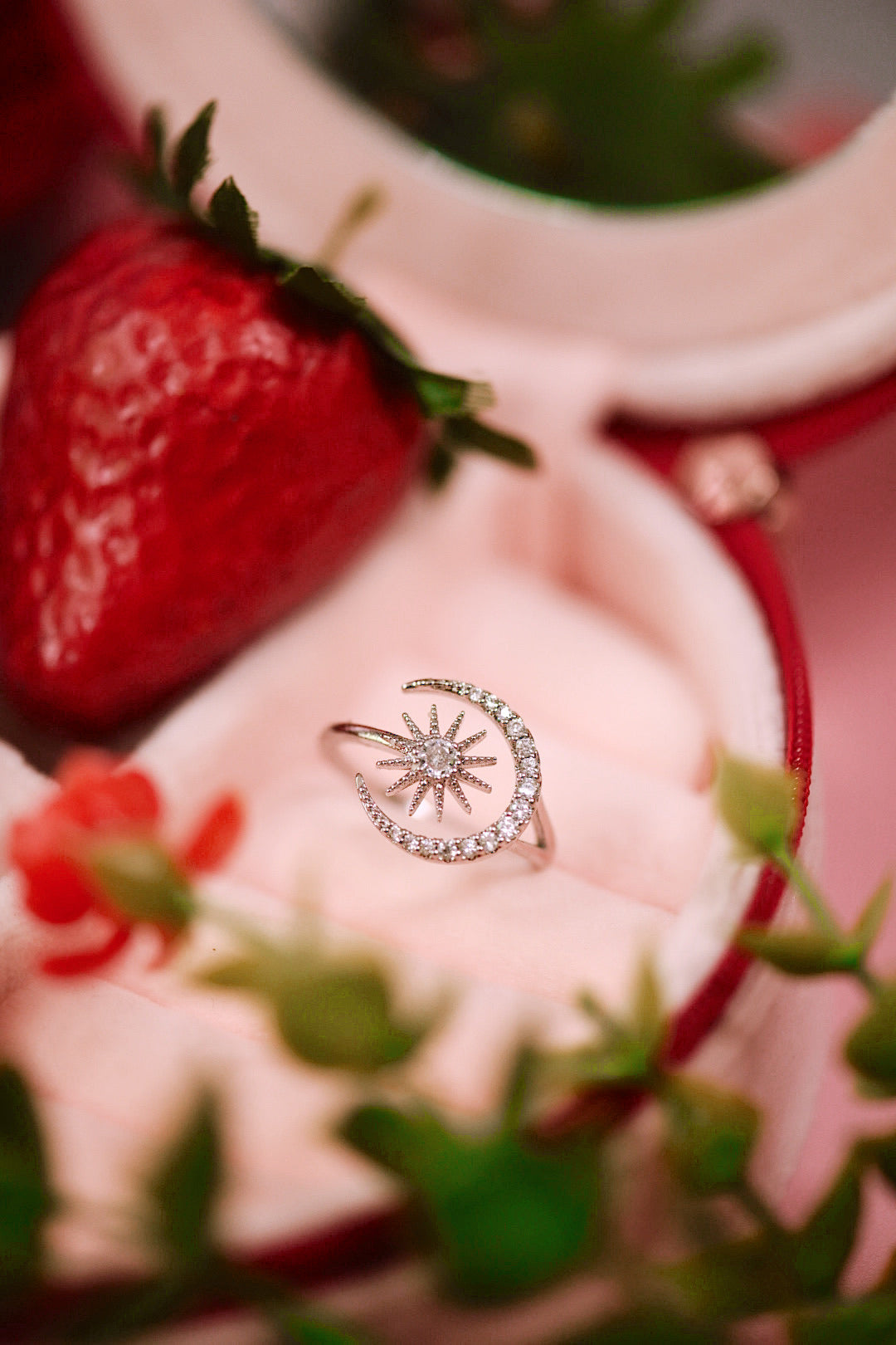 Moonlit Statement Ring