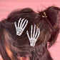 Funny Bones Hair Barettes (2-Pack)