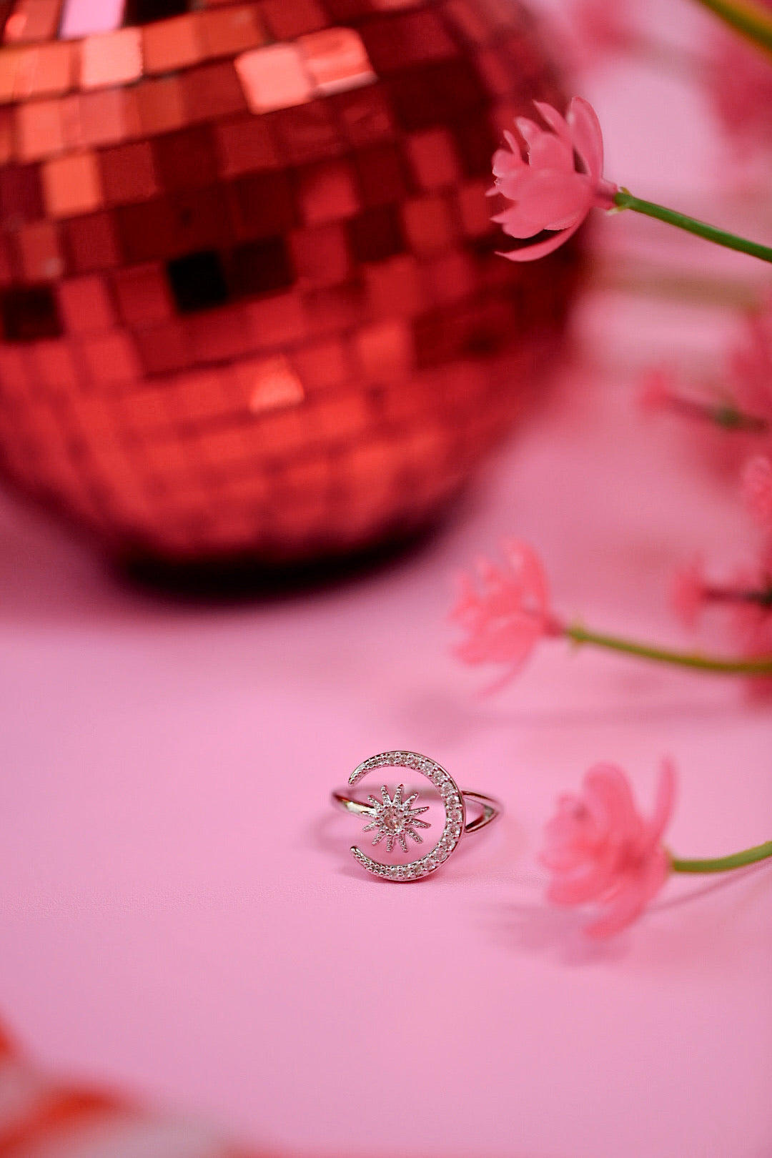 Moonlit Statement Ring