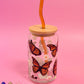 Monarch Butterfly Glass Cup (2 Color Options)