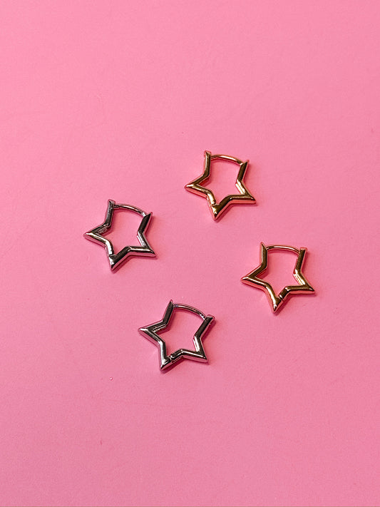 Mini Star Hoops