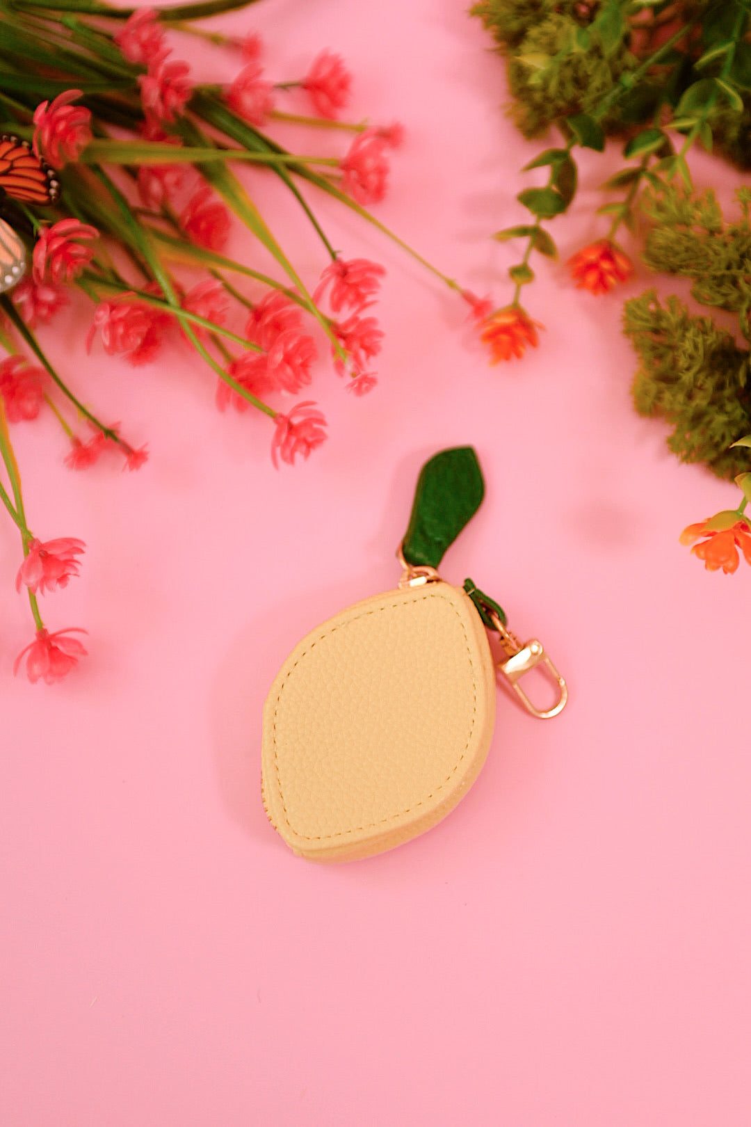 Lemon Trinket Jewelry Travel Case