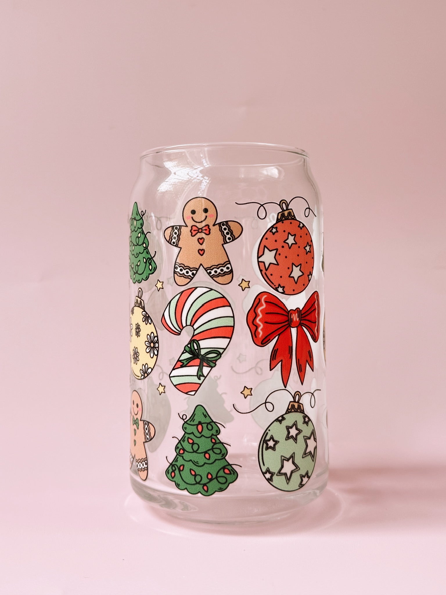 Golden Hour Designs Christmas Cheer Glass Cup