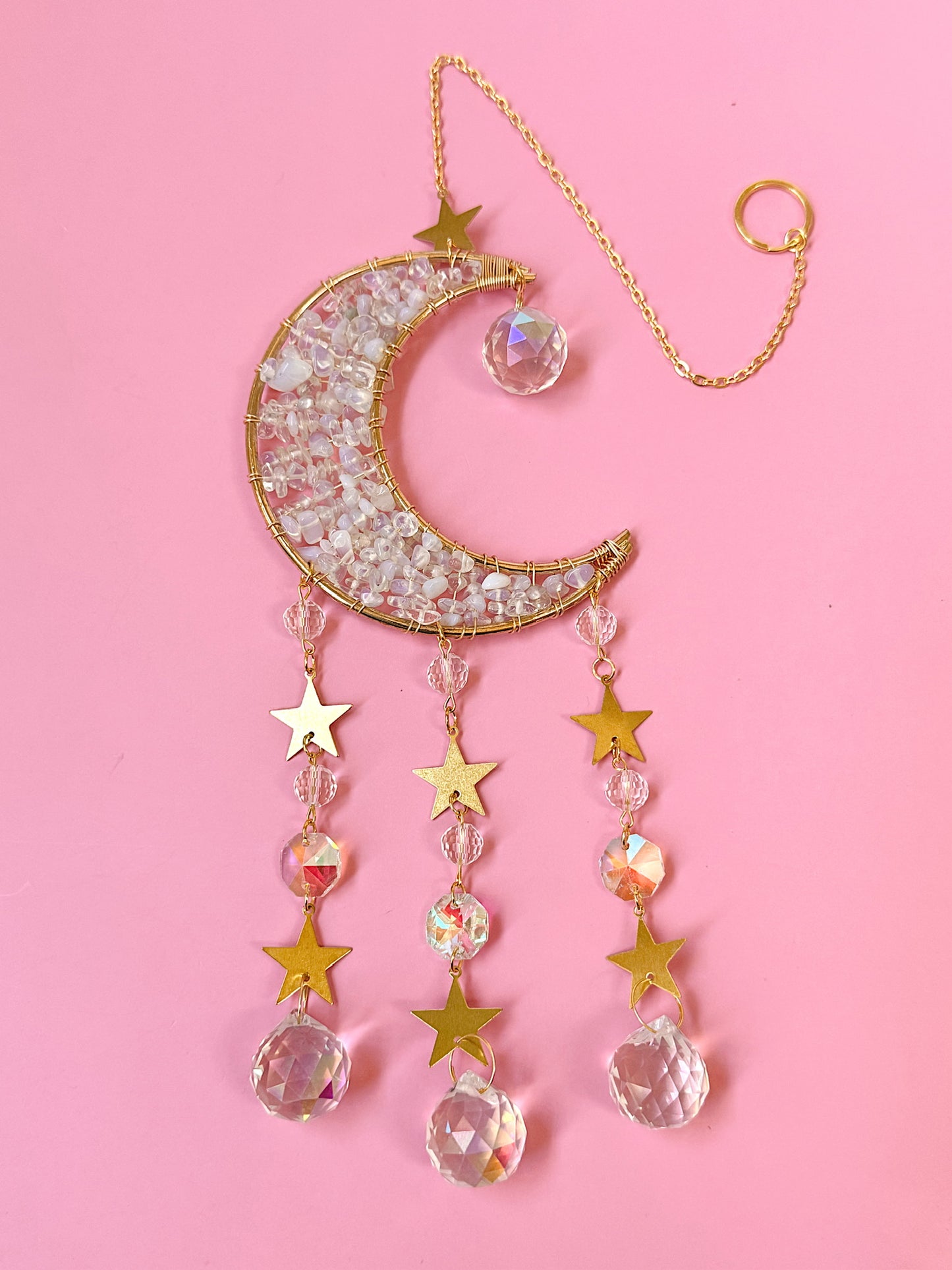 Moonshine Suncatcher (3 Color Options)