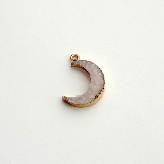 Natural Crescent Moon Charm (2 Colors!)