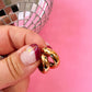 Gemstoned Hoops