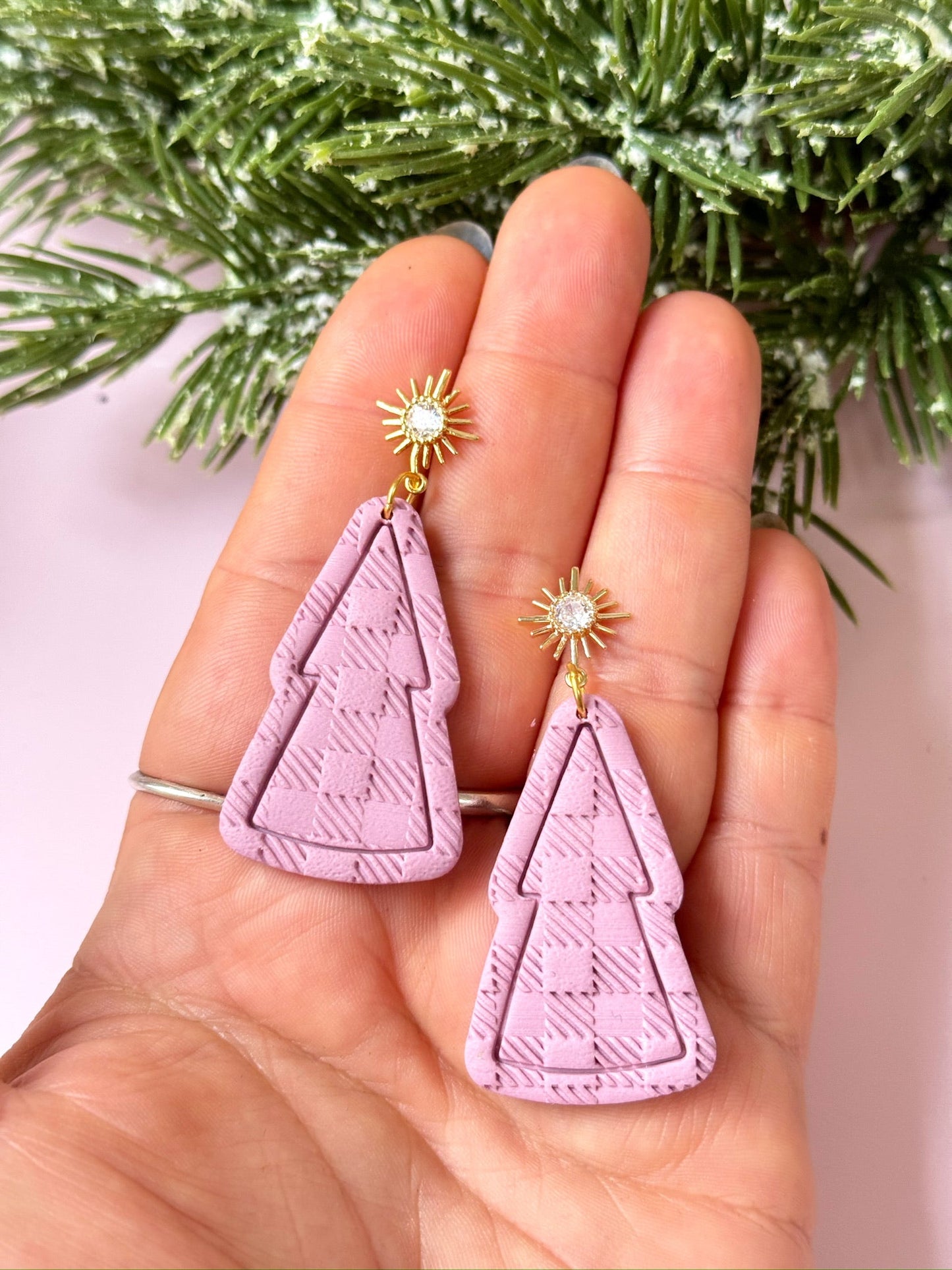 Golden Hour Designs Preppy Girl Tree Dangles