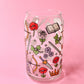Fantasy Bookish Glass Cup