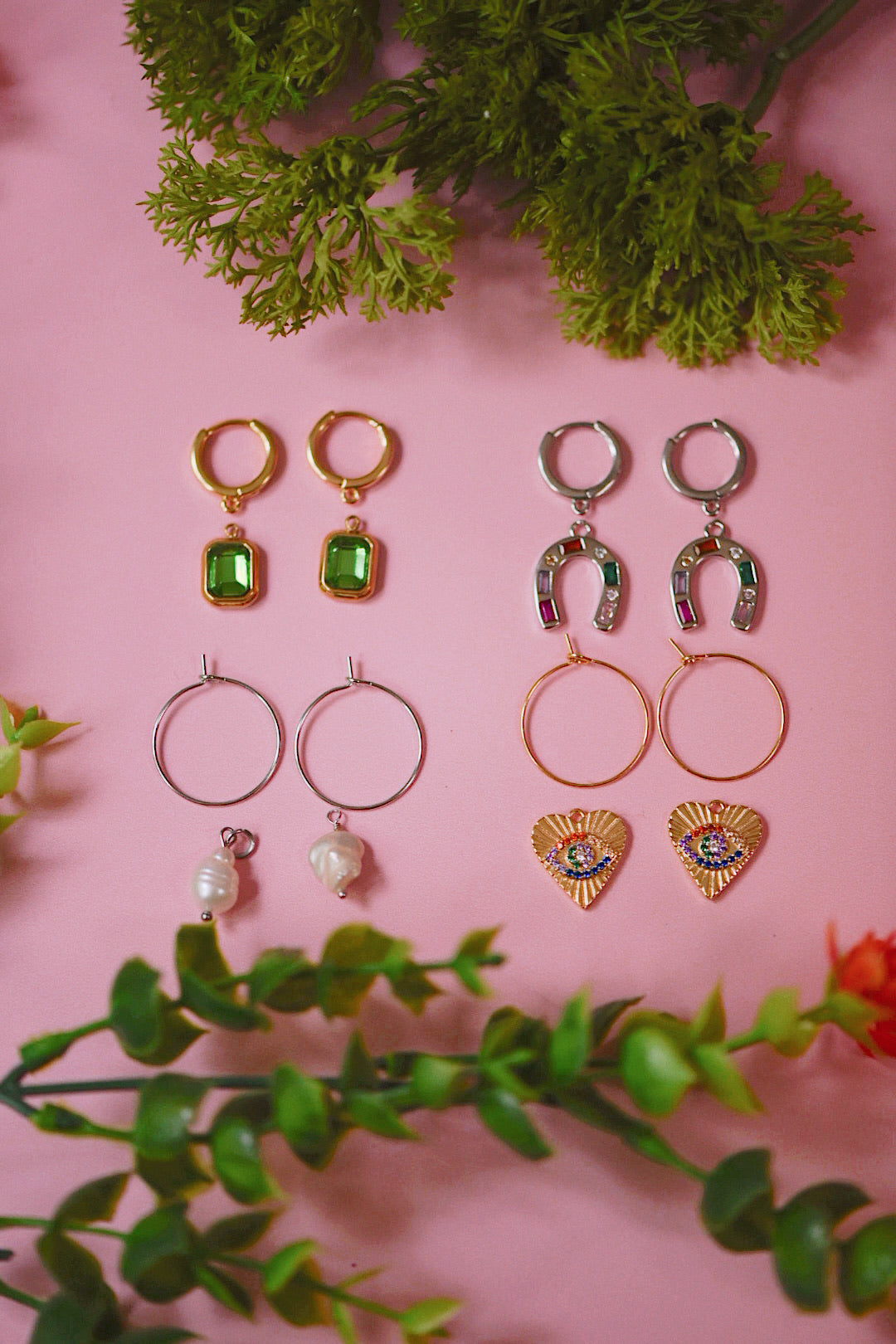 Custom Charm EARRINGS