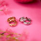 Gemstoned Hoops