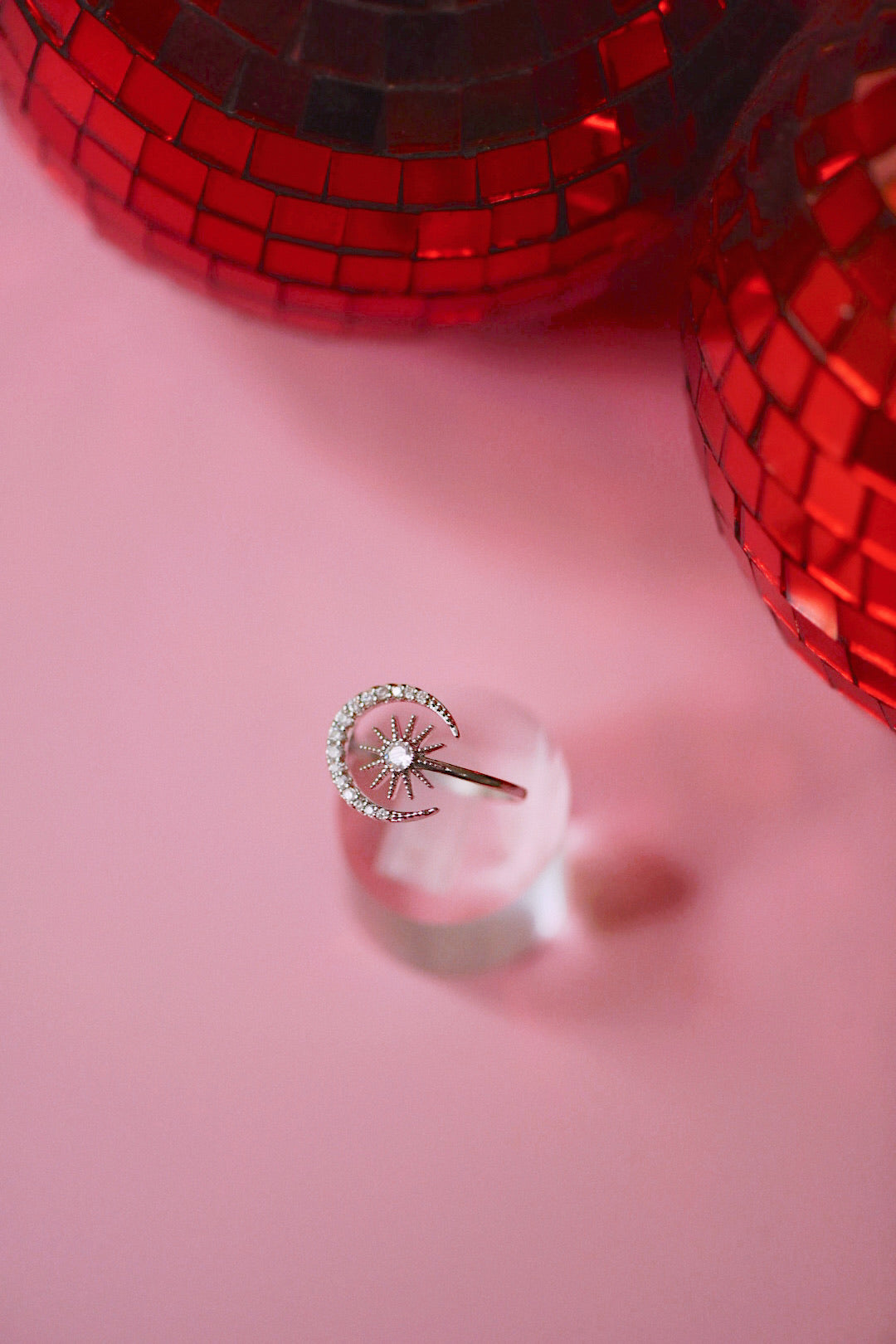 Moonlit Statement Ring